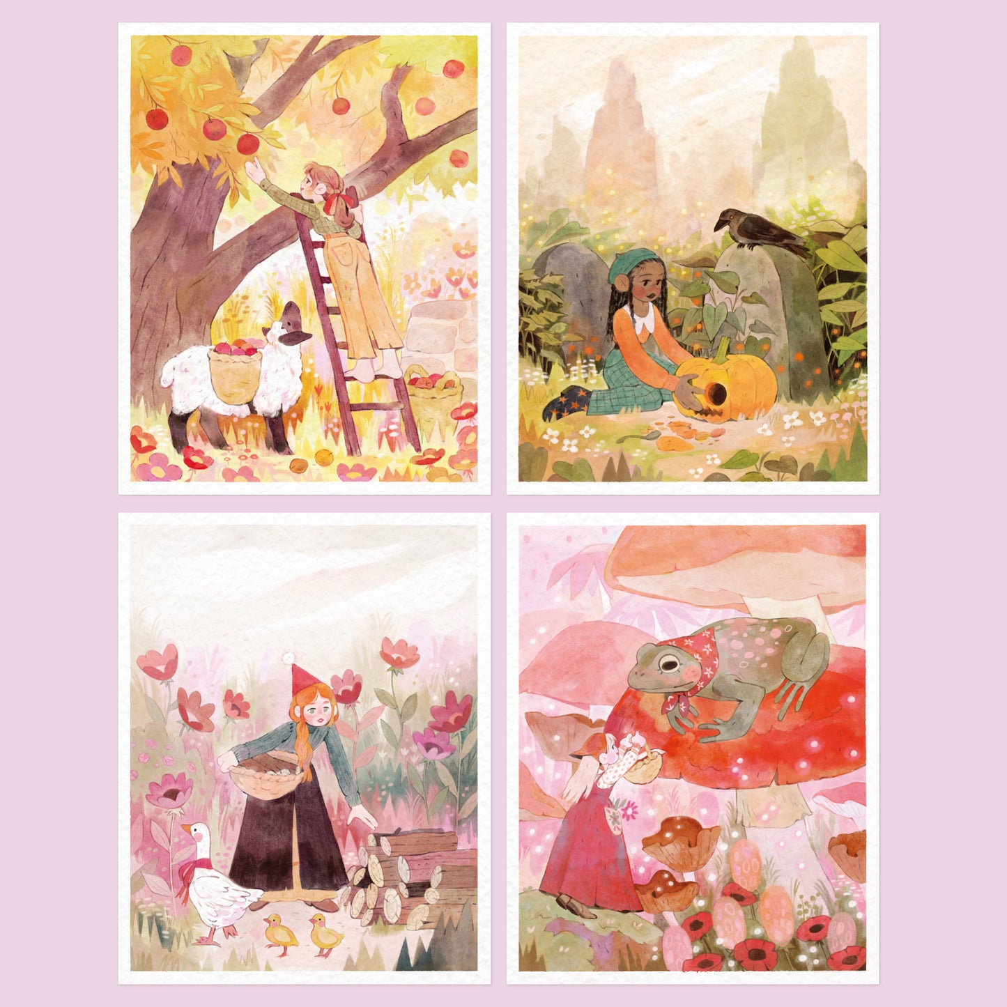 CALENDAR 2022 - 12 illustrations print bundle