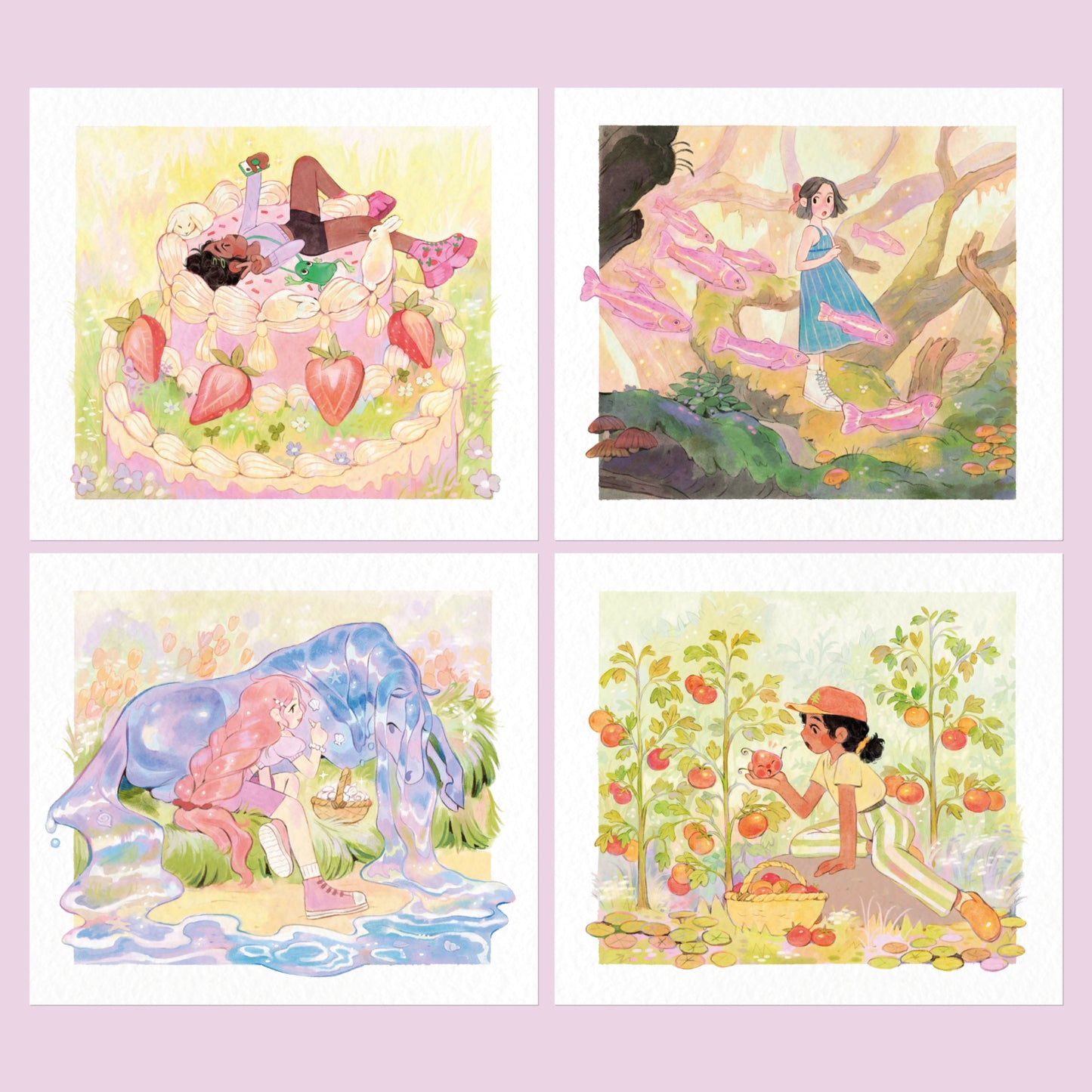 CALENDAR 2025 - 12 illustrations print bundle
