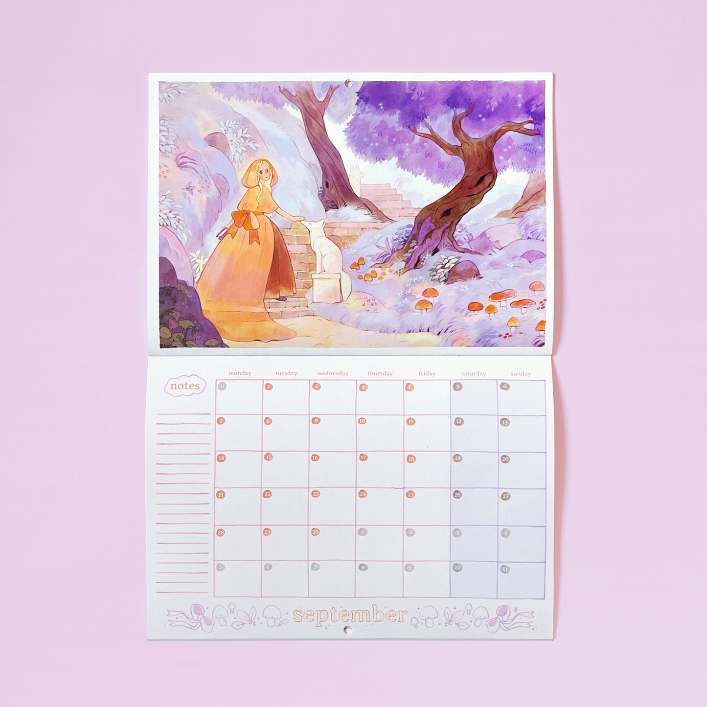 2026 CALENDAR - A3 13 illustrations