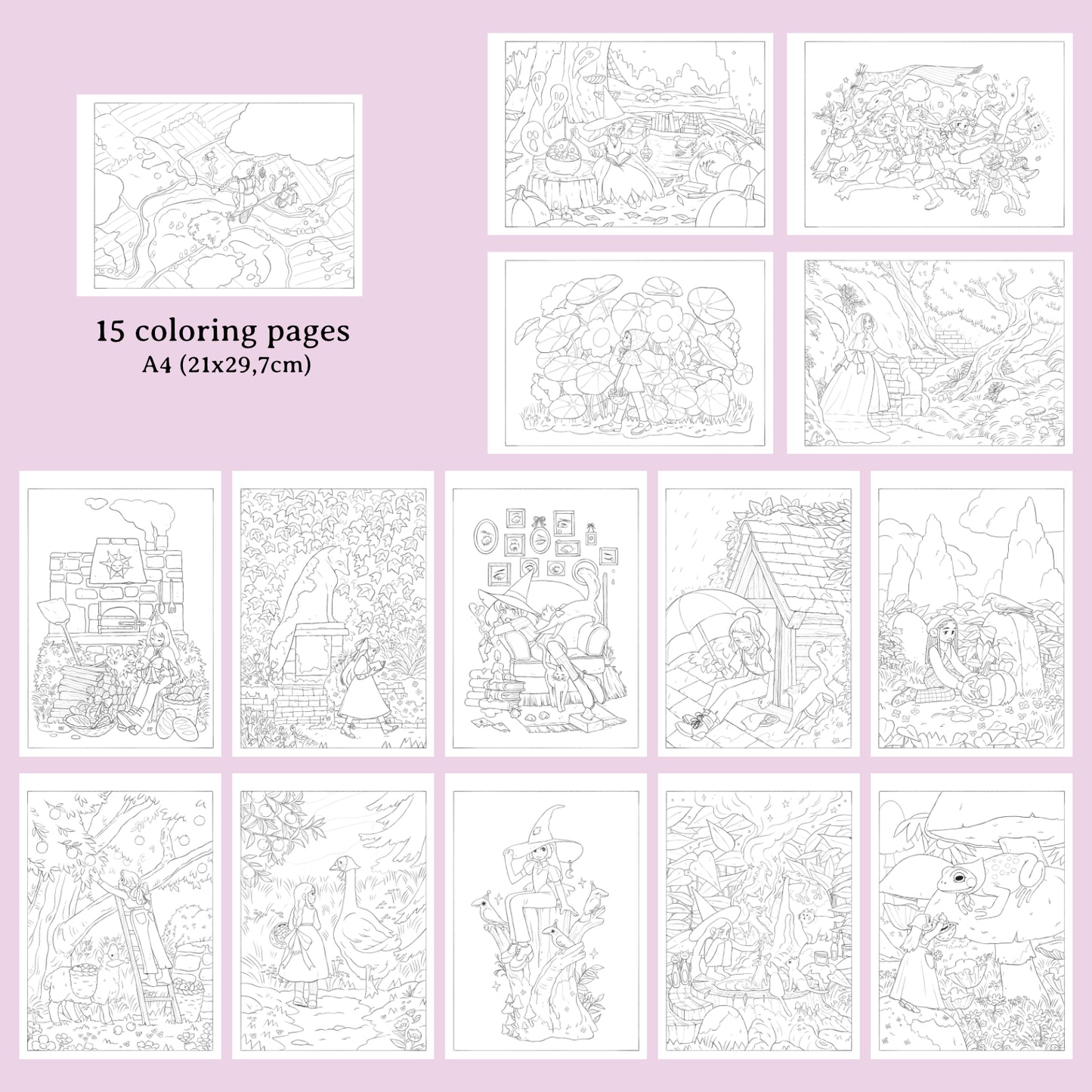 COLORING BOOK - Volume 1