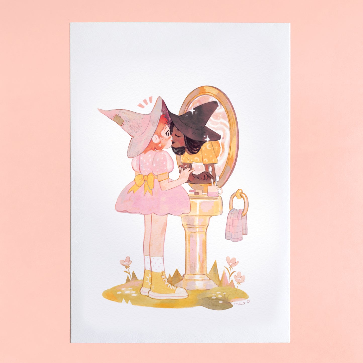 MORNING ROUTINE - Fine Art Print