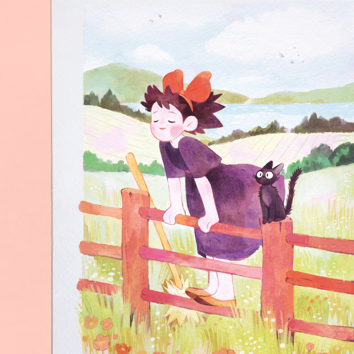 TOUCHING GRASS - Fine Art Print