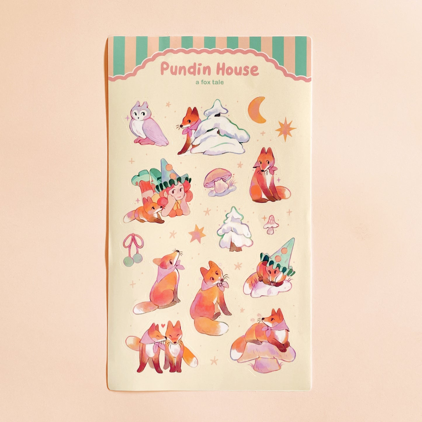 A FOX TALE - Sticker Sheet