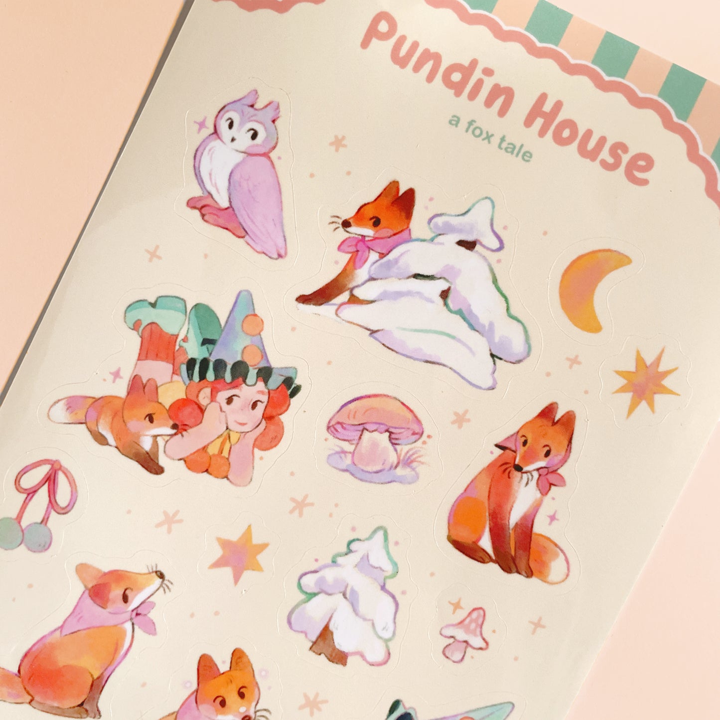 A FOX TALE - Sticker Sheet