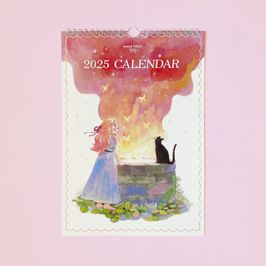 PREORDER CLOSED - 2025 CALENDAR - A4 13 sheets