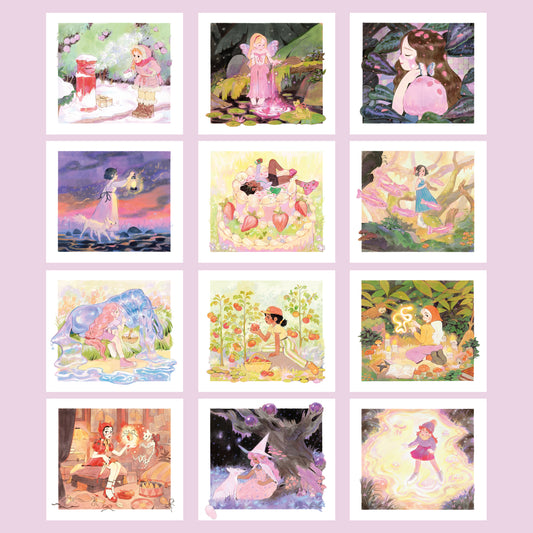 CALENDAR 2025 - 12 illustrations print bundle