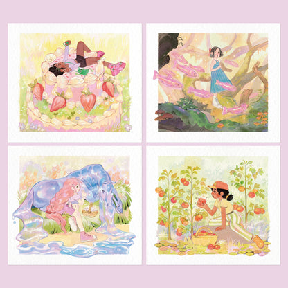 CALENDAR 2025 - 12 illustrations print bundle