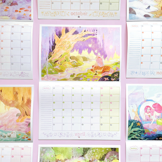 2026 CALENDAR - A3 13 illustrations