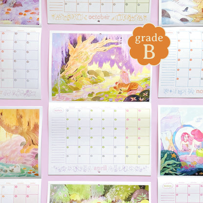 2026 CALENDAR - A3 13 illustrations - GRADE B