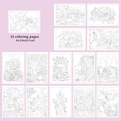 COLORING BOOK - Volume 1