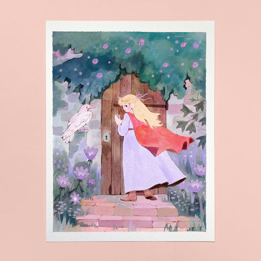 JARDIN SECRET - A5 Fine Art Print