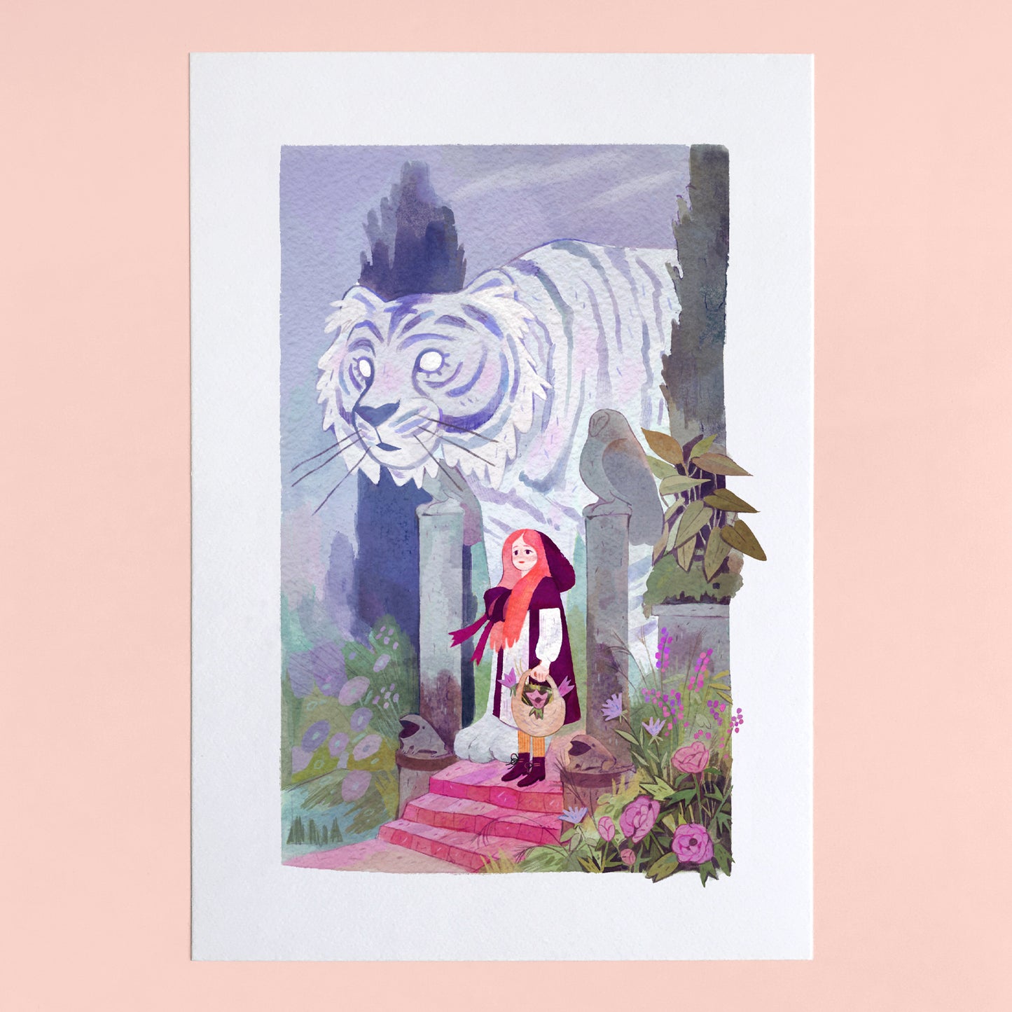 WHITE TIGER - Fine Art Print