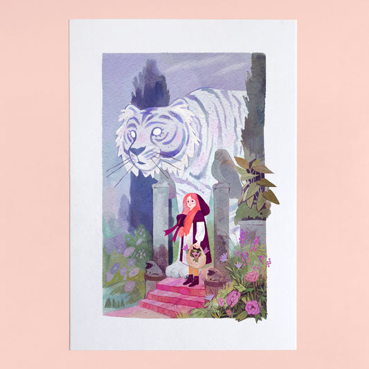 WHITE TIGER - Fine Art Print