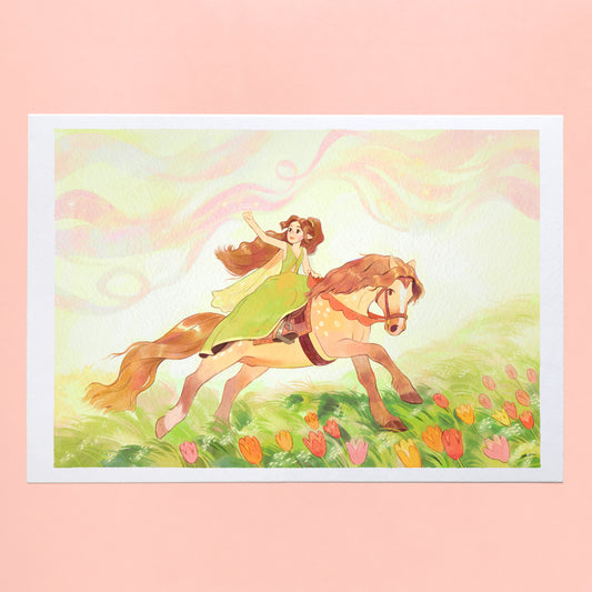 TULIPS FIELD - Fine Art Print