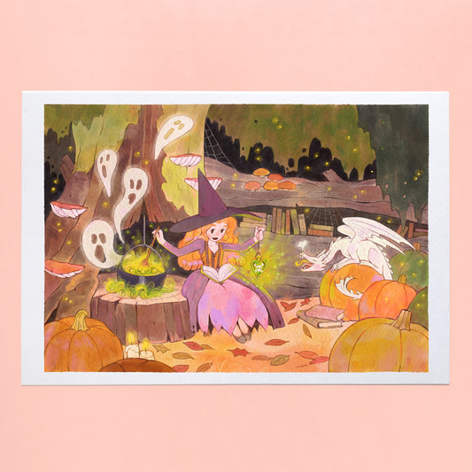 WITCH APPRENTICE - Fine Art Print