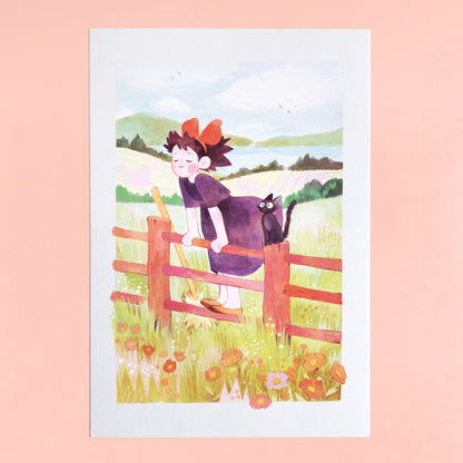 TOUCHING GRASS - Fine Art Print