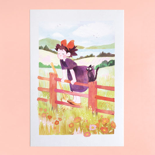 TOUCHING GRASS - Fine Art Print