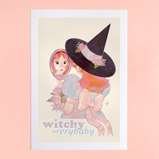 WITCHY AND CRYBABY - Fine Art Print