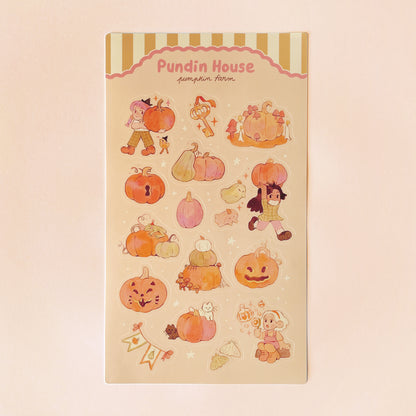 PUMPKIN FARM - Sticker Sheet