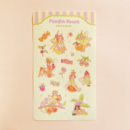 FAIRIES & BERRIES - Sticker Sheet