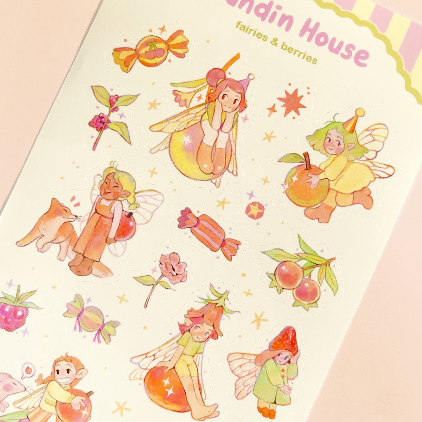 FAIRIES & BERRIES - Sticker Sheet