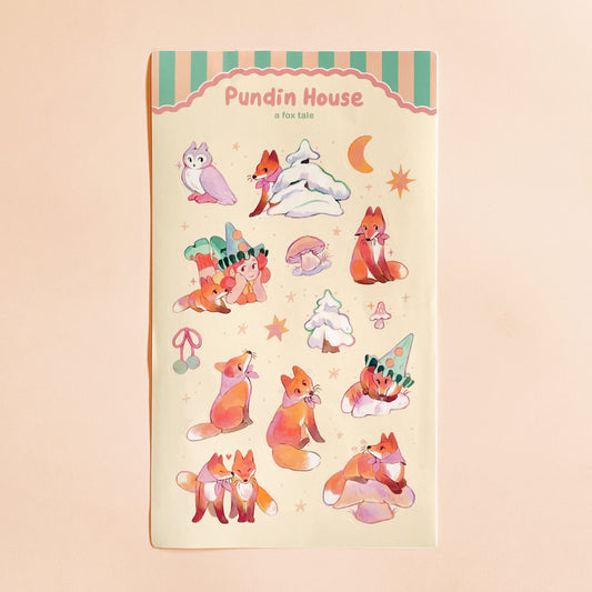 A FOX TALE - Sticker Sheet