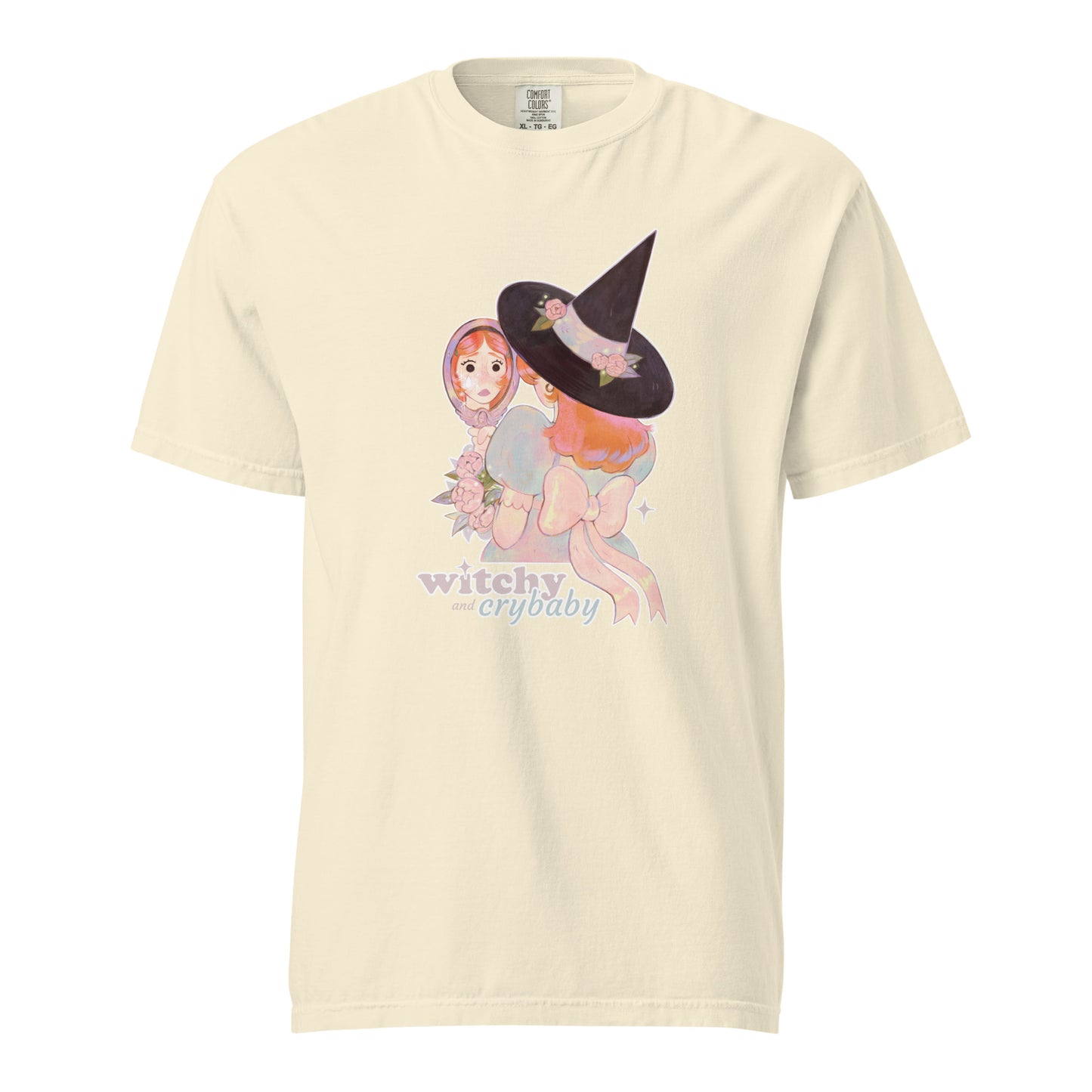 WITCHY and CRYBABY - Light - Premium heavyweight t-shirt