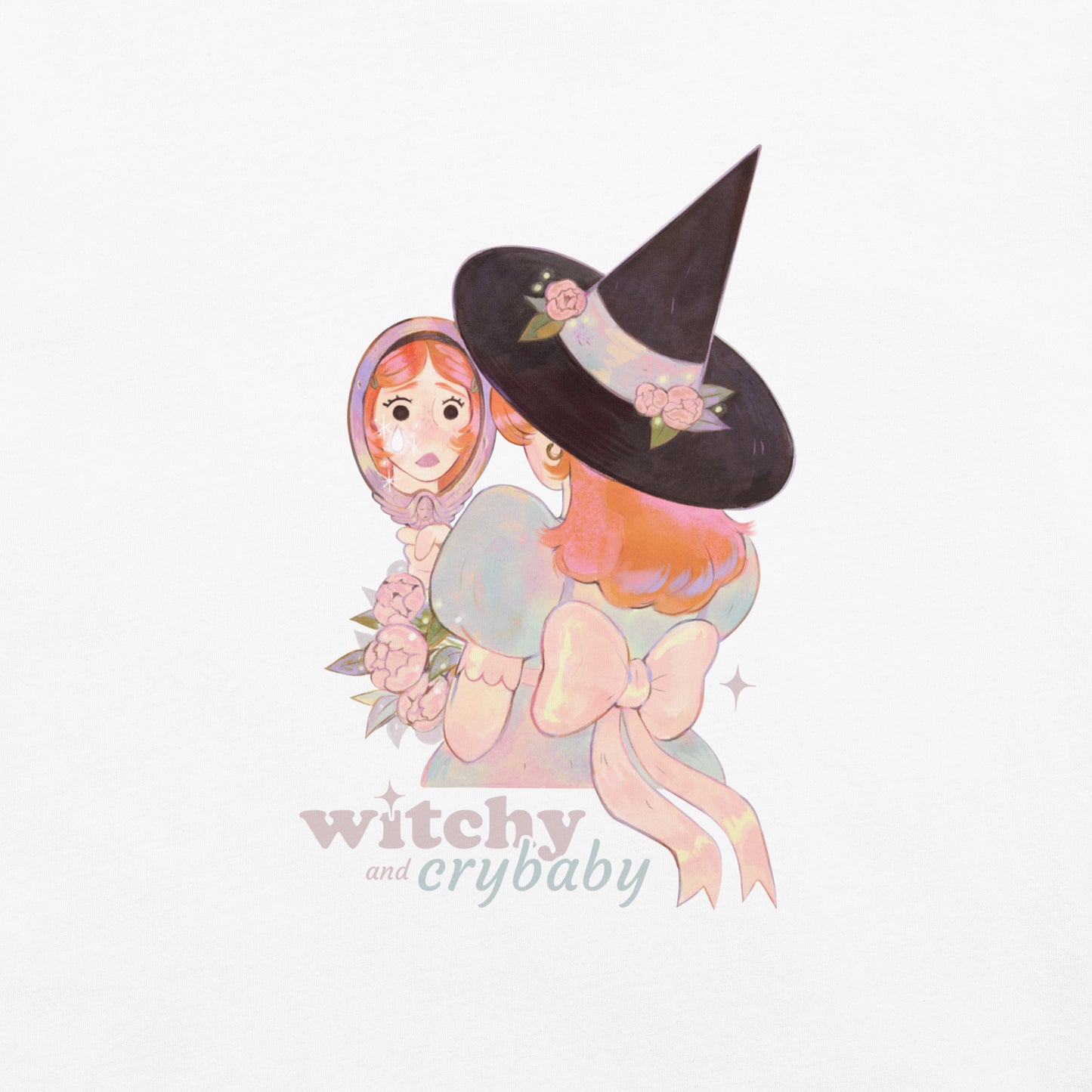 WITCHY and CRYBABY - Light - Premium heavyweight t-shirt